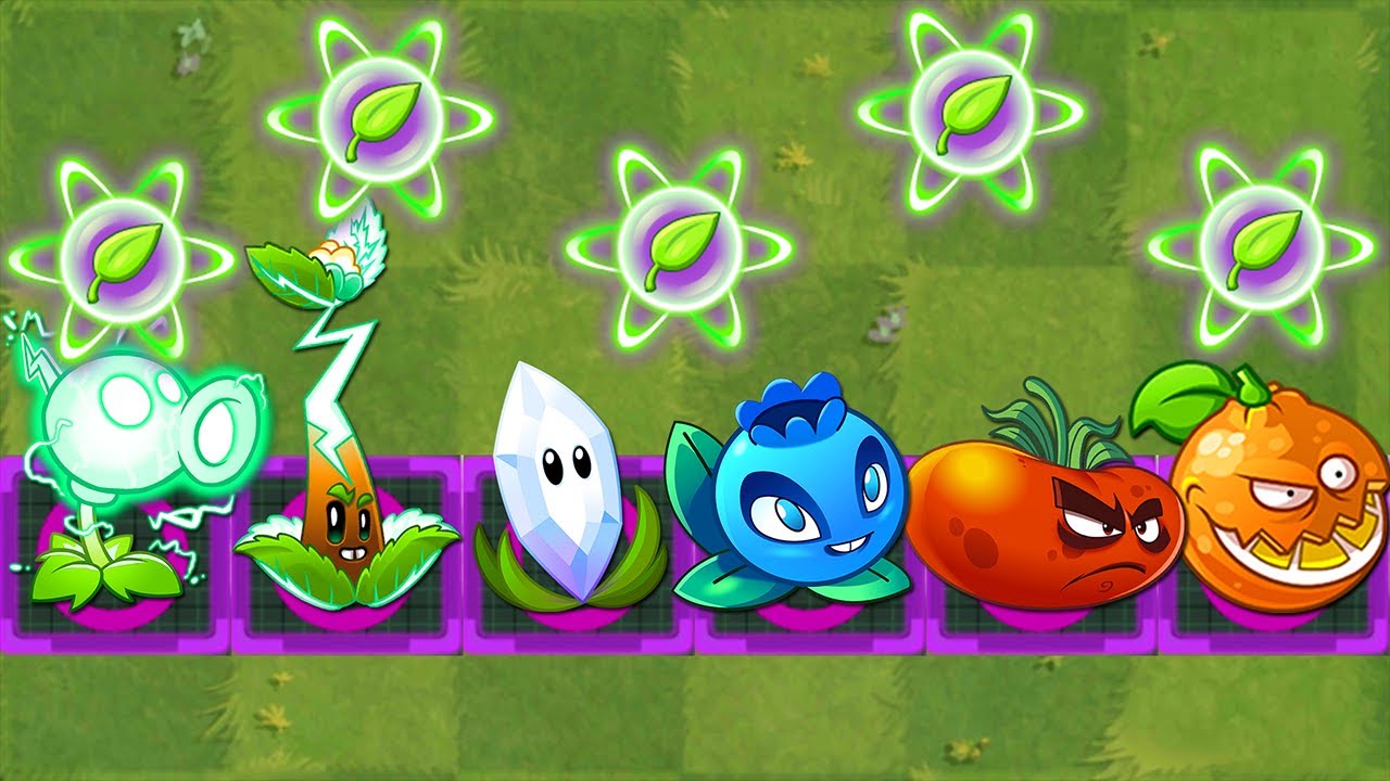 All Premium Plants & All Free Plants Power-Up! in Plants vs Zombies 2  (Version 8.8.1) 