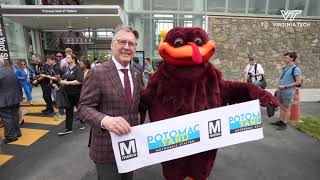 Celebrating the opening of Potomac Yard-VT Metro Station