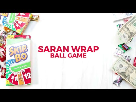 Saran Wrap Ball Game {Rules, Ideas + VIDEO