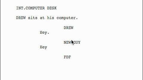Title Page & Typesetting in Celtx Screenplay Editor