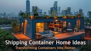 Inspiring Shipping Container House Design - Eco-Friendly Living Solutions