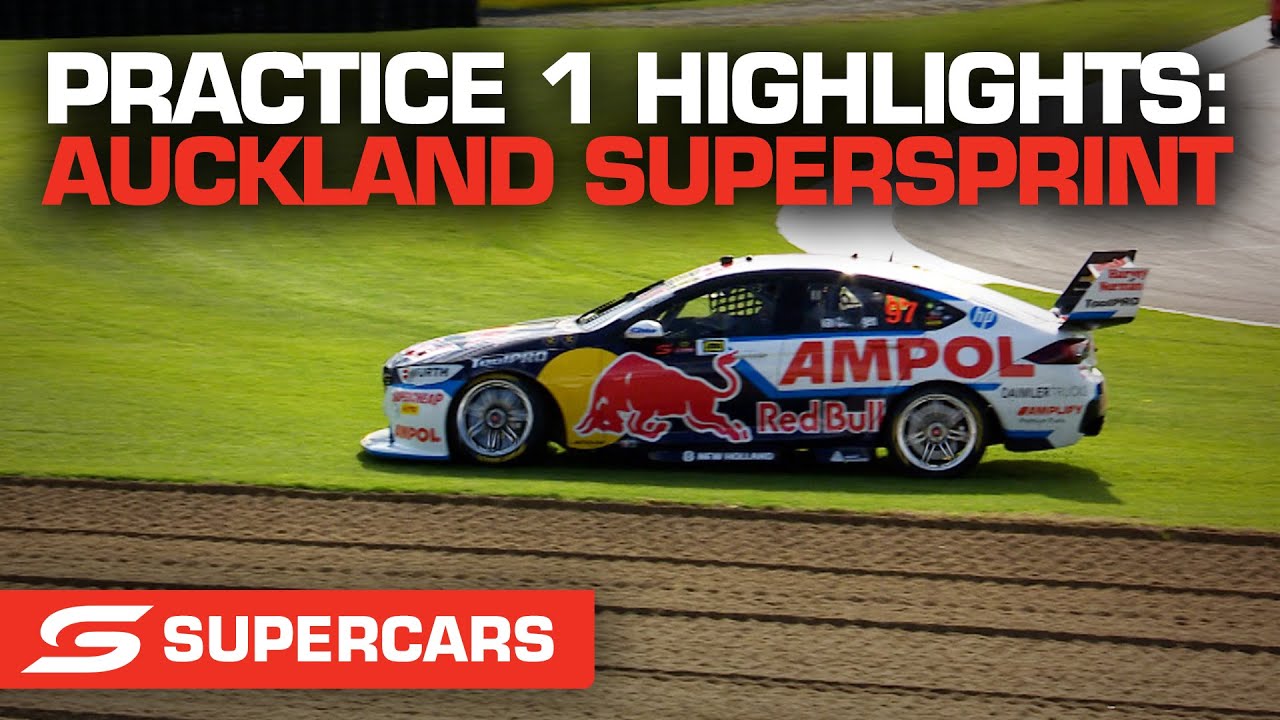Practice 1 Highlights - ITM Auckland SuperSprint | Supercars 2022