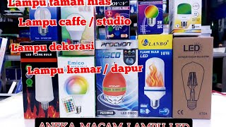 mengenal macam lampu led warna || lampu led hias || lampu led unik | @dunialistrik19 💡