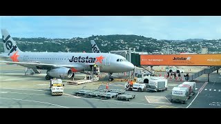 Jetstar A320 TRIPREPORT | JQ278 Queenstown to Wellington | SCENIC VIEWS