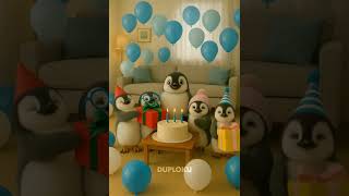 Pinguin Birthday Party Oh Popo