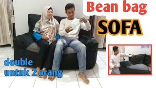 Bean Bag Sofa Dobel Untuk Berdua