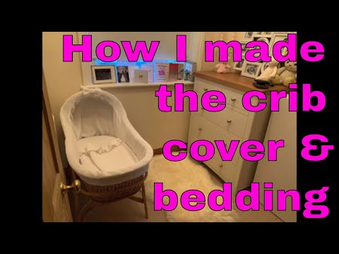How to make | Crib cover | Crib fitted sheet | Crib quilt
