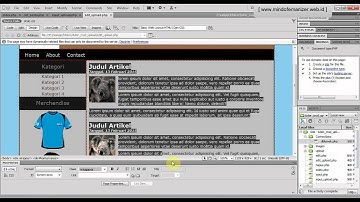 PHP & MySQL - Tutorial CRUD Dan Upload Gambar Dengan Dreamweaver [part 4]