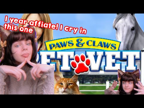 PAWS AND CLAWS: PET VET! 💖 Let's Try Old PC Games!