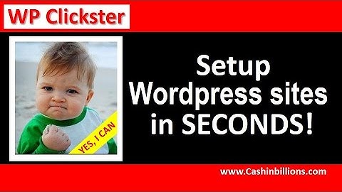 WP Clickster Review | WP Clickster Plugin | Wordpress Install