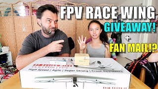 FPV Race Wing GIVEAWAY! Sonic Modell CF 1030mm & FIRST FAN MAIL UNBOXING!