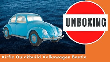 Unboxing + Review Airfix Quickbuild Volkswagen Beetle J6015-