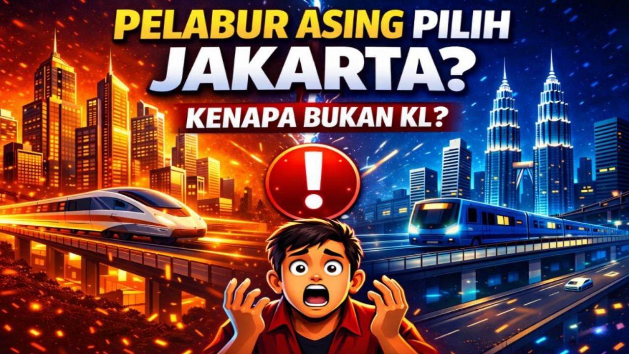 Ramai Malaysian Tak Tahu Kenapa Pelabur Asing Pilih Jakarta Berbanding KL Sekarang