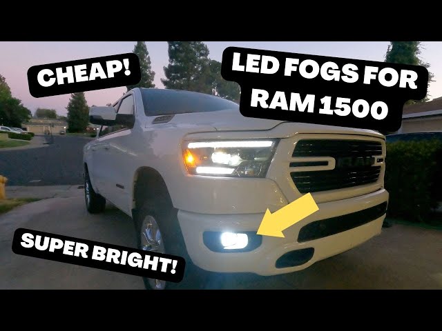 14+ 2019 Ram 1500 Fog Lights