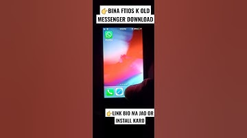 how to download old messenger iPhone 5/5s/6/6s without ftios download messenger #shortsvideo