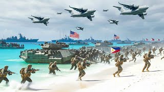 China High Alert More Us Marine Amphibious Vehicles Arrive In Subic Bay, Philippines