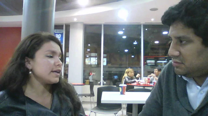 Katherine Valdez y Omar Quispe