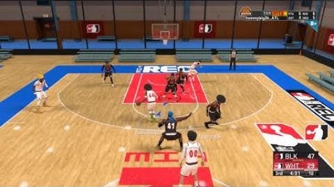 NBA 2K22 Catching A Snatch Block With A SF Rebound Wing 6