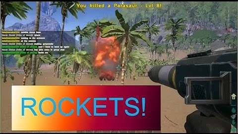 Ark Survival Evovled Rocket Launcher