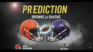 Browns at Ravens Free Betting Predictions (2025 Week 2)