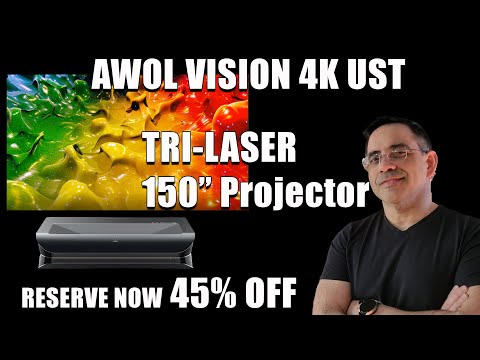 Turn Any Room Into a Home Theater and Get 45% The NEW 2022 AWOL LTV- 3500