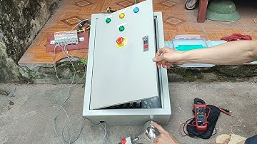 test mẫu tủ bảo vệ mất pha đứt dây trung tính, đảo pha ngược pha công suất 100A . LH 0989224137