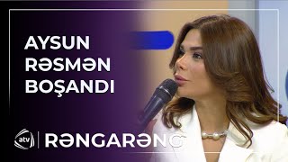 Aysun İsmayılova Ramil Vəliyevdən Rəsmən Boşandi Rəngarəng