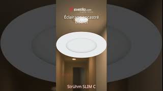 Vidéo - LED downlight SLIM C 3W blanc CW