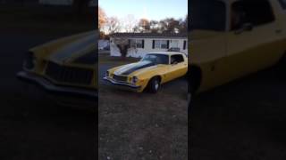 1977 Camaro Transformersbumblebee Edition