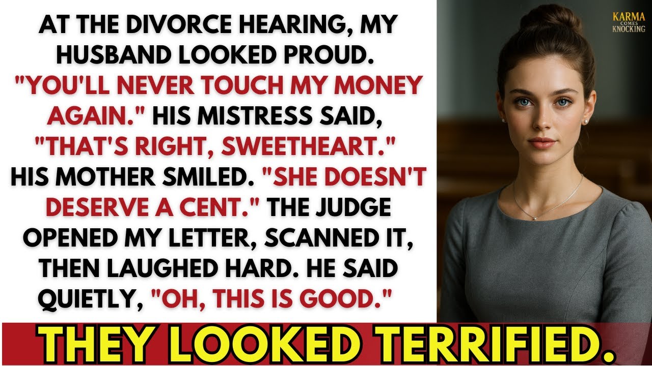 Он сказал: «Вы больше никогда не прикоснётесь к моим деньгам». Судья прочитал моё письмо и не мог...