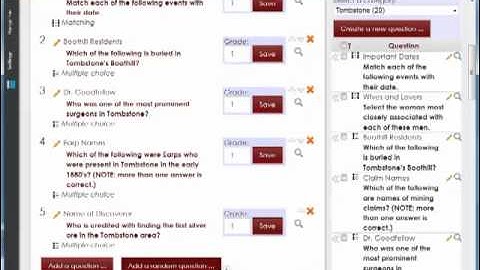 Moodle 2: Adding Questions to Quizzes