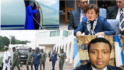 CONFUSION IN ASO ROCK; TINUBU JET