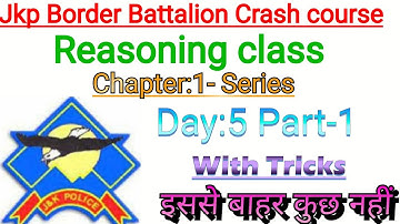 Jkp border battalion Reasoning | Jkp border battalion written exam