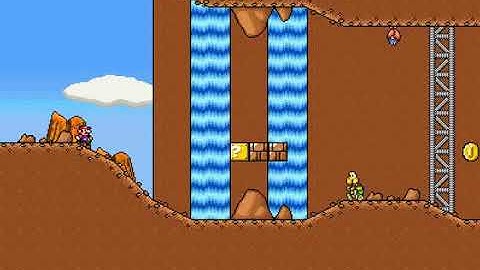 SMBX 1.4.5 Custom Level: Dynamite Mineshaft (World 3-4, both exits) [OLD]