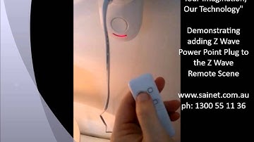 Adding Z Wave Plug to Remote Scene