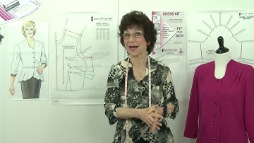 Bust Dart: Positioning the dart level for your torso - Sure-Fit Designs™