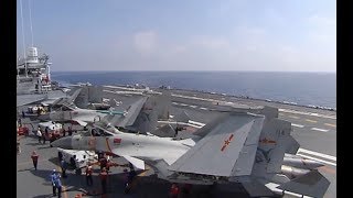 Chinese Aircraft Carrier Liaoning Conducts Drill in South China Sea