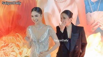 NGỌC TRINH đọ sắc bà bạn DIỆU NHI, TRƯƠNG QUỲNH ANH, HOÀNG YẾN CHIPI, SAM đến xem CHỊ CHỊ EM EM 2