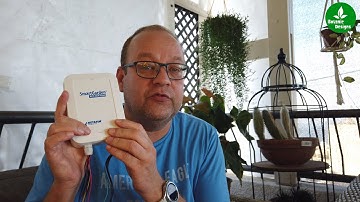 Automatic irrigation computer installation. Netafim Smart Garden.