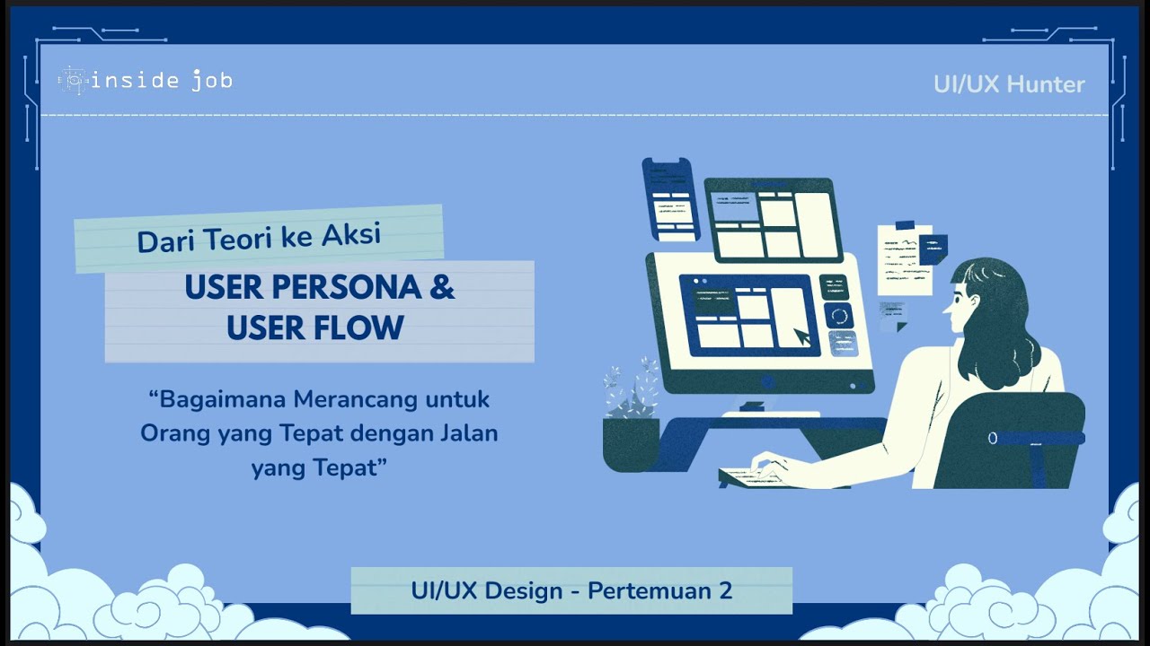 UI/UX Hunter - User persona & user flow - YouTube