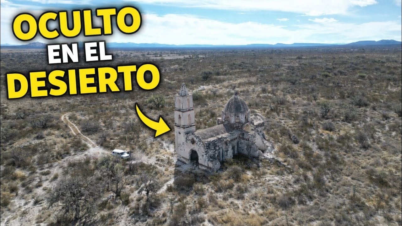 Encontramos un ANTIGUO templo ABANDONADO en el desierto de San Luis Potosí