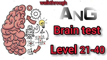 Brain test level 21-40 walkthrough AnyOther Gaming