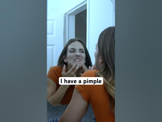 People who touch their acne just make it worse... it's me, I am people