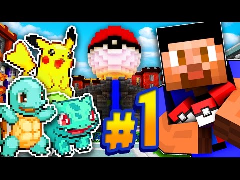 NEW ADVENTURE! - MINECRAFT POKEMON GO #1