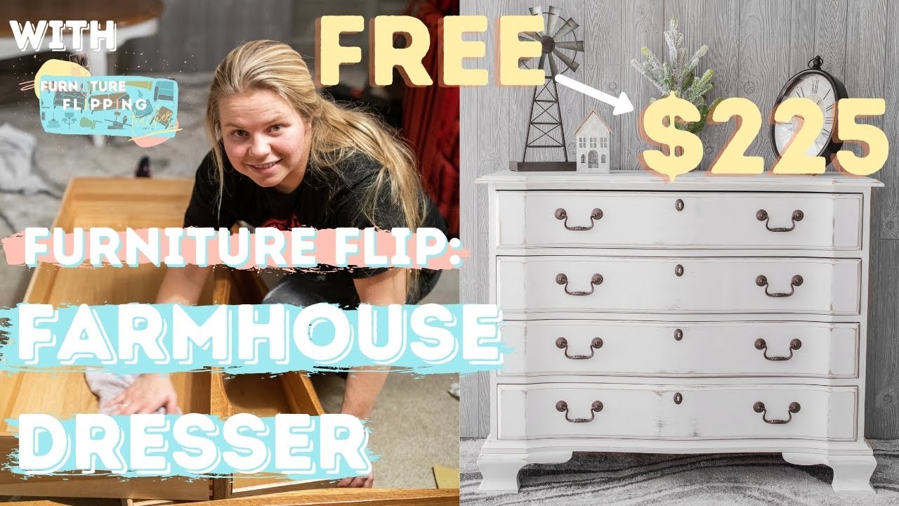 Making $1600 in 1 MONTH Flipping Furniture PART TIME | DIY Furniture | FURNITURE  FLIPPING TEACHER| - YouTube