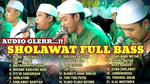 SHOLAWAT MERDU FULL BASS AUDIO JERNIH -- FULL ALBUM GANDRUNG NABI NASABE KANJENG NABI TERBARU 2025