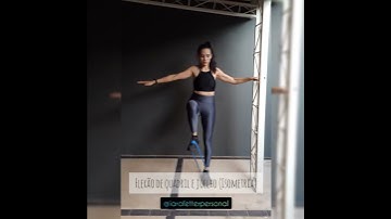 FLEXÃO DE QUADRIL - ISOMETRIA (MINIBAND)