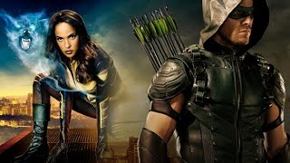 Arrow 4x15 Team Arrow & Vixen defeat Damien Dahrk and save William