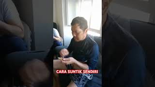 CARA SUNTIK SENDIRI