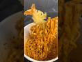 Mì cay Samyang với Tôm chiên xù Samyang Spicy Noodles with Fried Shrimp #shorts